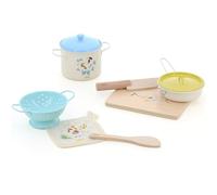 Vilac Ma Petite Cuisine Nature Dinette en Bois Massif pour Enfant Dès 2 Ans