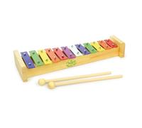 Vilac - Métallophone 12 Notes - Instrument de Musique pour Enfant - Touche Multi-Color - 8307