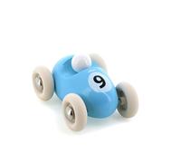 VILAC - Mini Roadster Bleu Ciel n°9 - Imitation - TRAFIC - 1 Voiture en Bois Mini Roadster Bleu Ciel - Jeux d'Eveil pour Enfant en Bois - Jouet pour Enfant Dès 2 Ans - 2331B