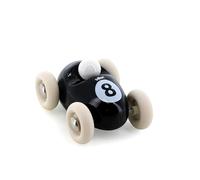 VILAC - Mini Roadster Noir n°8 - Imitation - TRAFIC - 1 Voiture en Bois Mini Roadster Noir - Jeux d'Eveil pour Enfant en Bois - Jouet pour Enfant Dès 2 Ans - 2331K