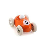 VILAC - Mini Roadster Orange n°5 - Imitation - TRAFIC - 1 Voiture en Bois Mini Roadster Orange - Jeux d'Eveil pour Enfant en Bois - Jouet pour Enfant Dès 2 Ans - 2331V