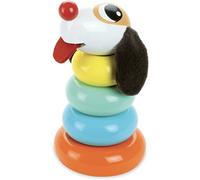 Vilac - Mon toutou empilable - Jeu d'éveil en bois - A partir de 1 an - 8080