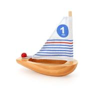 VILAC - Petit voilier de Bain - Voilier en Bois - 1 voilier de Bain en Bois - Jeux d'Eveil pour Enfant en Bois - Jouet pour Enfant Dès 3 Ans - 3901