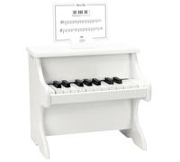 Piano blanc avec partitions