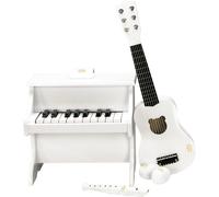 Piano blanc 18 touches avec partition Vilac Blanc G