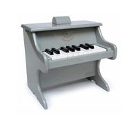 Vilac Piano Gris En Bois 18 Touches (Avec Partitions) Edition Limitee - Jouet Instrument Musical