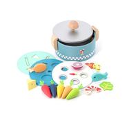 Vilac - Popotte Minus -Cuisiner en s'amusant - Jeu d'éveil Montessori - A partir de 18 Mois - Jouet en Bois - Observer - Analyser - Comprendre - Expérimenter - Motricité Fine - 8125
