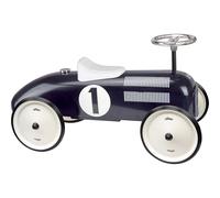 Vilac Porteur voiture Ma voiture de course vintage en métal noir – À partir de 18 mois