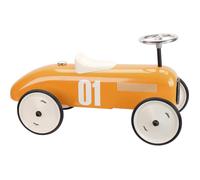 Voiture de course ancienne - Orange