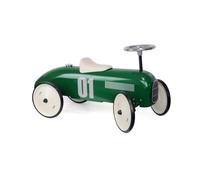 Vilac - Porteur Voiture Vintage Vert So British en Métal - Siège Réglable, Roues Caoutchouc & Livré en Kit - Jouet Premier Âge Robuste - Idée Cadeau Premier Anniversaire dès 18 Mois - 1055