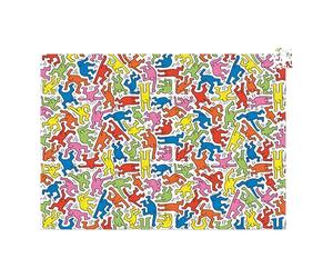 Vilac - Puzzle 1000 pièces - Keith Haring - stimule la Coordination - motricité et résolution de problèmes - Univers poétique et éducatif - A partir de 8 Ans, Multicouleur