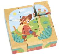Vilac Story Puzzle Cubes - Un jouet innovant pour les petits explorateurs