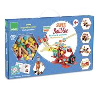 Vilac - Jeu de construction Super Batibloc - Jeu de motricité - A partir de 4 ans - 2126