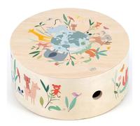 Tambour animaux du monde sarah betz beige TU