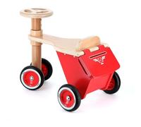 VILAC - Triporteur Petit Postier - Jeu De Pleine Air pour Enfant - Triporteur - en Bois - Adapté pour Les Enfant De Plus De 18Mois - 1133