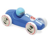 Vilac - Voiture de course GM Bleue - Jouet en bois massif - Développe l'éveil et l'immgination de votre enfant - A partir de 2 ans - 2247B