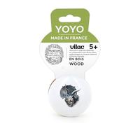 Vilac - Yoyo Triceratops Museum - Jouet amusant pour les grands ou les petit - Fabriqué en France - Collaboration avec Paléontologue Ronan Allain - jouet en bois indémodable - A partir de 5 ans - 9630
