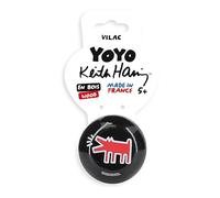 Yoyo Vilac Wolf Rouge Noir 7 x 3.5 cm