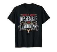 Vilain Communiste - LFI Insoumis Gauche Radicale Manif T-Shirt