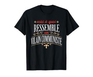 Vilain Communiste - LFI Insoumis Gauche Radicale Manif T-Shirt