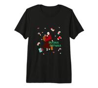 Vilain Noël Sorcière Buona Befana Epiphany T-Shirt Haut de Gamme