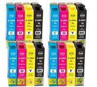 Vilaxh 29XL T2991 T2991XL T29XL Cartouches d'encre compatibles Compatible avec imprimantes XP235 XP247 XP245 XP332 XP335 XP342 XP345 XP435 XP432 XP445 XP442(4SET)