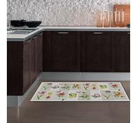 Vilber Grand Chef Labels Tapis, Vinyle, Multicolore, 50 x 100 x 0.2 cm