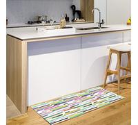 Vilber Grand Chef Rayas Tapis en Vinyle Multicolore 50 x 140 x 0,2 cm