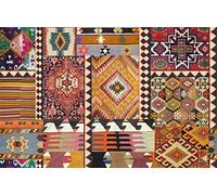 Vilber, Kilim 2495, tapis en vinyle, Multicolor, 100x153x0.2cm