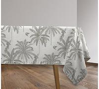 Vilber Nappe en Toile cirée rectangulaire en résine avec Traitement Anti-Taches, imperméable, Motif Tropical SAMBA-R01.