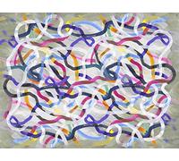 Vilber New Look Metropolis Tapis, Vinyle, Multicolore, 153 x 200 x 0,2 cm