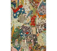 Vilber Papier peint, impression numérique sur tissu non tissé, sans PVC, encres écologiques HP latex. Collection ASIAN. Largeur spéciale de 68 cm x 10 m de long. Couvre 6,80 m². SAKURA.3192 W-01