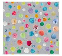 Vilber Papier peint, impression numérique sur tissu non tissé, sans PVC, encres écologiques HP latex. Collection Newlook. Largeur spéciale 68 cm x 10 m de long. Couvre 6,80 m². DOTS.2535 W-05