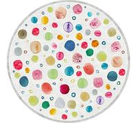 Vilber, tapis en vinyle. Dots DU-20. ronde. diamètre 65 cm