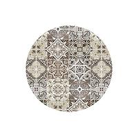 Vilber, Tapis en Vinyle Rond Lisbonne Couleur 40 Diamètre 78 cm