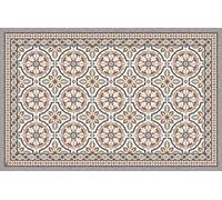 Vilber, Tapis en Vinyle, TANGER DU, 100cm x 155cm x 0.22 cm, Brun