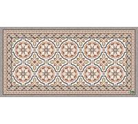 Vilber, Tapis en Vinyle, TANGER DU, 40cm x 78cm x 0.22cm, Brun