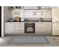 Vilber, Tapis en Vinyle, TANGER DU, 78cm x 180 cm x 0.22 cm, Noir