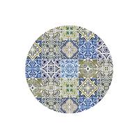 Vilber, Tapis Rond en Vinyle Lisbonne Couleur 01. Diamètre 97 cm
