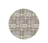 Vilber, Tapis Rond en Vinyle Lisbonne Couleur 40. Diamètre 155 cm