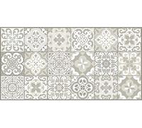 Vilber, Tapis Vinyle, Carrelage, Couloir, Cuisine, Maison. Beige. des Tailles différentes. Mesure : 40x78 cm. Evora 10.