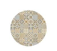 Vilber, Tapis Vinyle Rond Toledo Color 04 Diamètre 155 cm