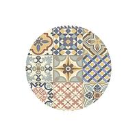 Vilber, Tapis Vinyle Rond Toledo Couleur 01, diamètre 65 cm