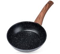 VILDE Black&Wood Poêle 16 cm Aluminium - Antiadhésif granit - Tous feux (dont induction)