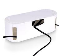 VILDE Boîte cache multiprises 32 x 12 x 11,5 cm - Plastique durable - protection contre la poussière et sécurité enfants