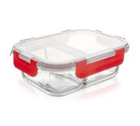 VILDE Boîte de conservation hermétiques en Verre Borosilicaté 1,3 L - compatible micro-ondes et lave-vaisselle