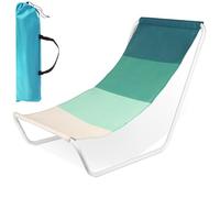 Vilde Chaise longue de jardin, chaise de plage, transportable