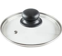 Vilde Couvercle en verre Couvercle de casserole Couvercle de poêle Couvercle universel en verre 16 cm
