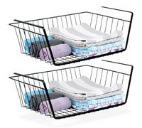 Vilde Lot de 2 paniers de rangement 40,5 x 26,5 x 14,5 cm