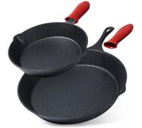 Set aus gusseisernen Pfannen mit Silikonauflage CAST LINE 20 cm / 30 cm 2 Stück